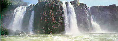Wasserfall in Brazilien